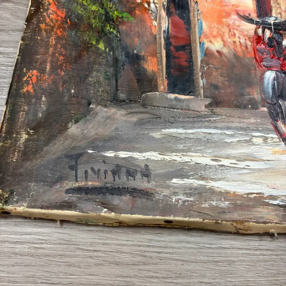 12"x16" Fernando Viana Oil Painting - Picture 2 of 9